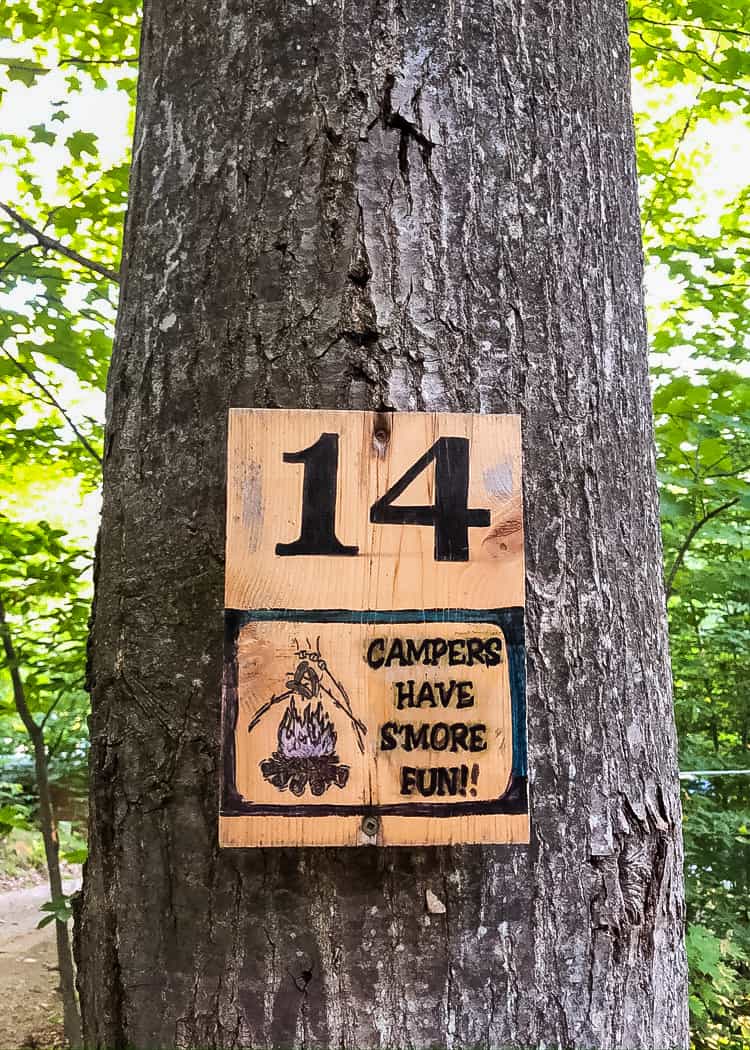 Manitoulin Island Camping - Marker 14