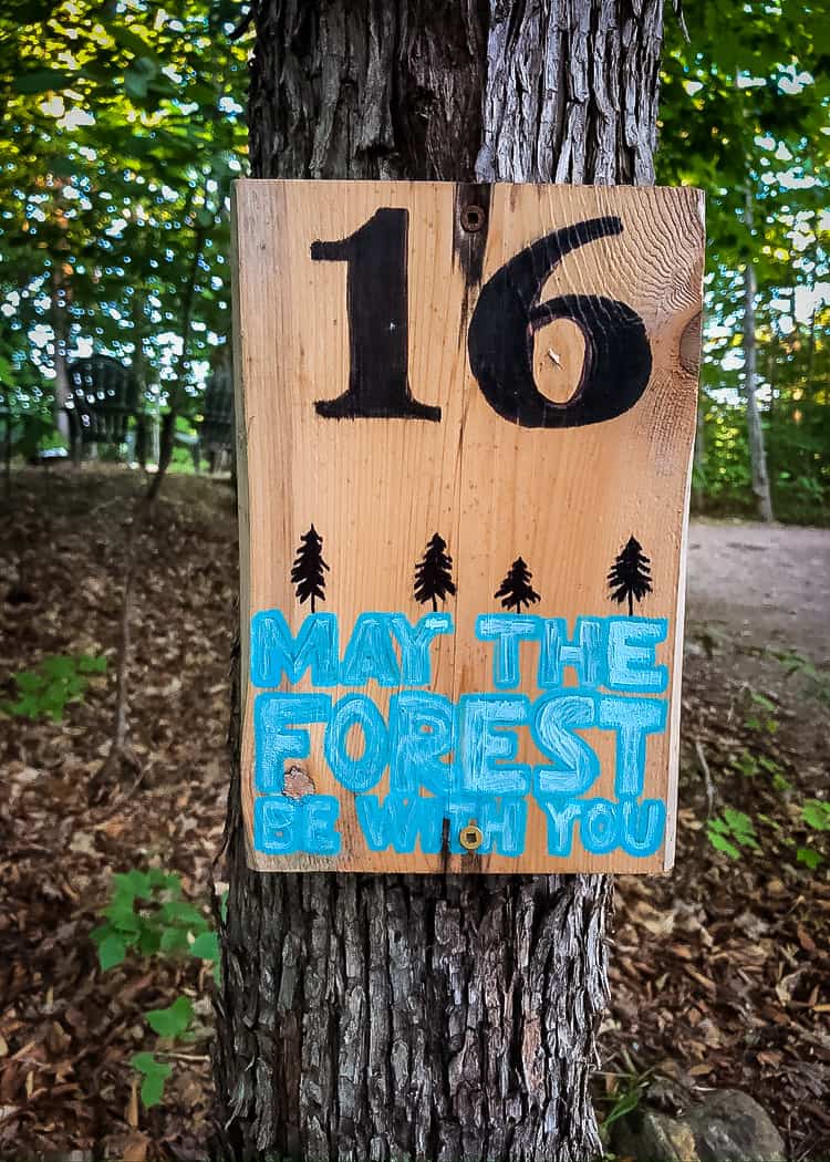 Manitoulin Island Camping - Marker 16